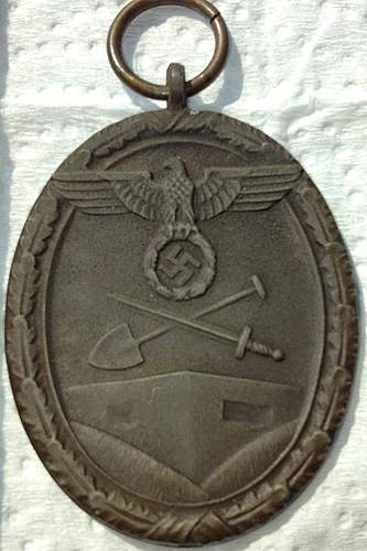 Thoughts on Deutsches Schutzwall-Ehrenzeichen - West Wall Medal