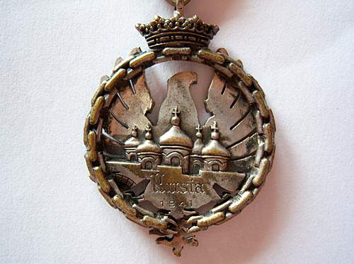 Spanish Volunteer Medal (Spanish Government Issued) - Opinion