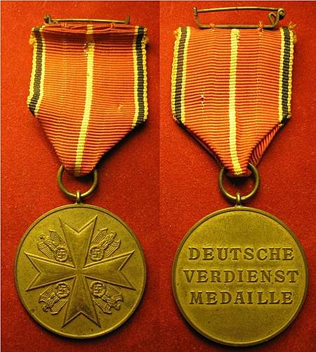 Verdienstmedaille Original? Bronze?