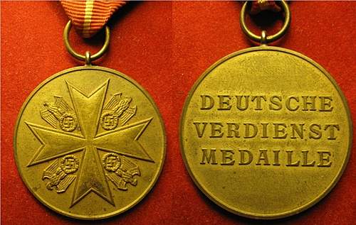 Verdienstmedaille Original? Bronze?