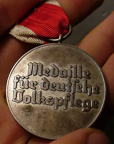 Medaille Deutsche Volkspflege