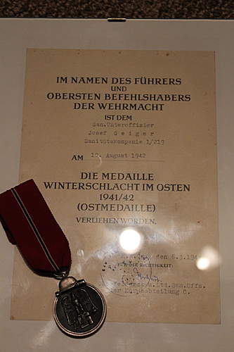 Medaille &quot;Winterschlacht im Osten 1941/42&quot; (Ostmedaille)