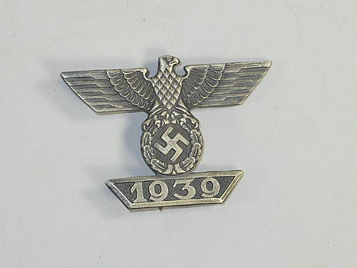 Adolf Hitler 50th Birthday Silver Presentation Cross