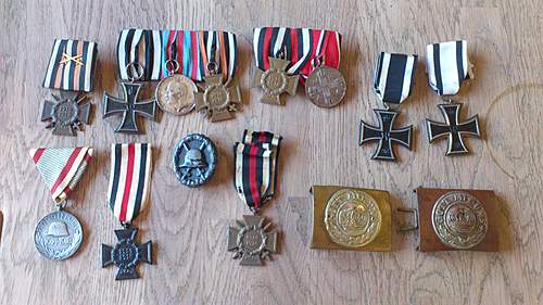 Thoughts of medal and badges lot