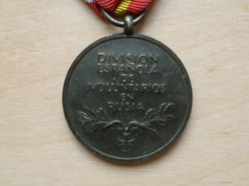 Tapferkeits- und Erinnerungsmedaille der Spanischen &quot;Blauen Division&quot; medal: original?