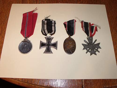 German Medals, Small grouping, collection dispersal