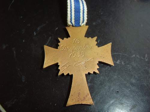 buying medald, kriegsverdienstkreuz, siegerspeld, mutterkreuz