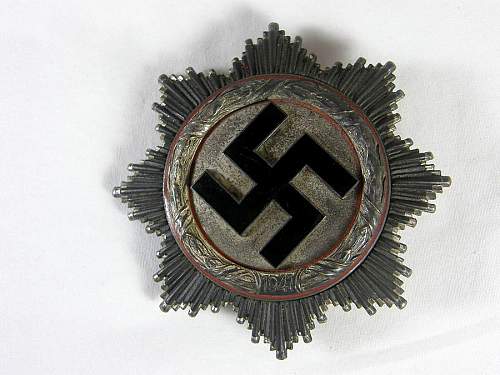 Deutsche Kreuz in Silber