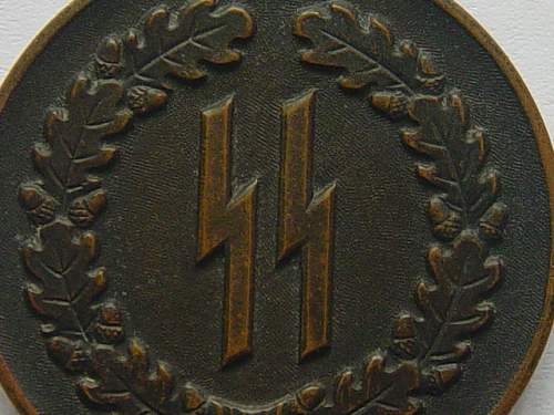 SS-Dienstauszeichnung 4.Stufe (4 Jahre) / SS Four Year Service medal