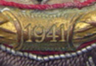 Deutsches Kreuz in Gold: cloth active service version