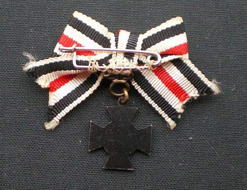 The 1914/1918 Ehrenkreuz