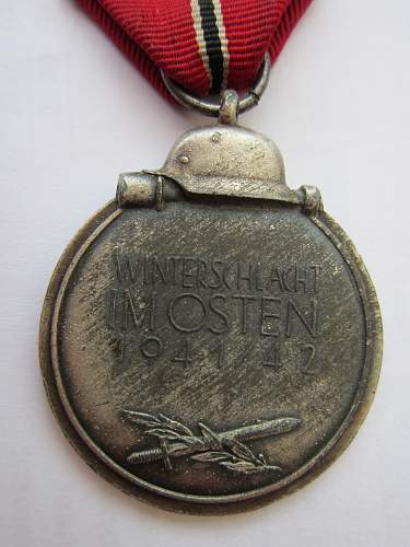 Authentic or fake –  Die Medaille Winterschlacht Im Osten 1941/42 (Ostmedaille)