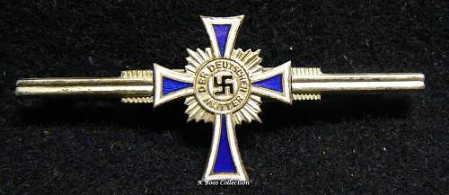 Ehrenkreuz der Deutsche Mutter Zweite Stufe, Miniature brooch version