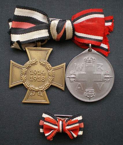 The 1914/1918 Ehrenkreuz