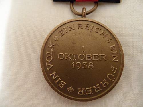 Sudetenland Medaille