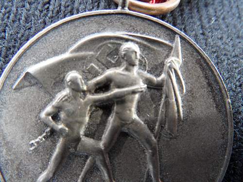 Anschluss Medaille