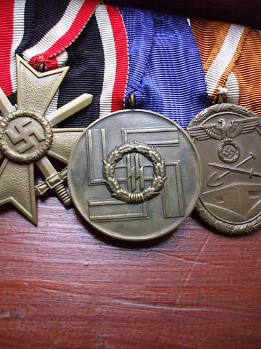 SS Medal grouping