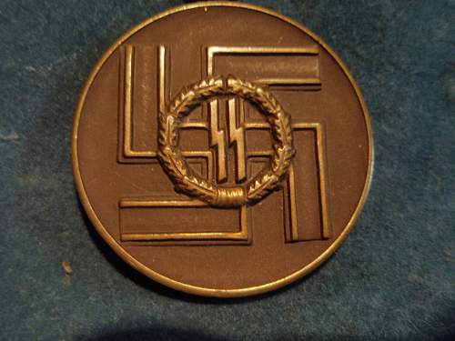 Cased 8 Year SS Service Medal