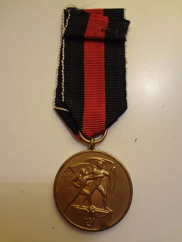 REAL OR FAKE? Medaille zur Erinnerung an den 1. Oktober 1938?