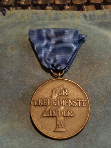 4 Year SS Service Medal