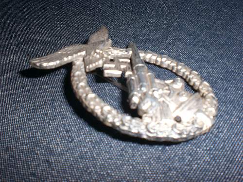 Luftwaffe Flak kampfabzeichen&#8207; Badge