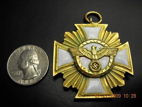 NSDAP 25 year service medal with case?