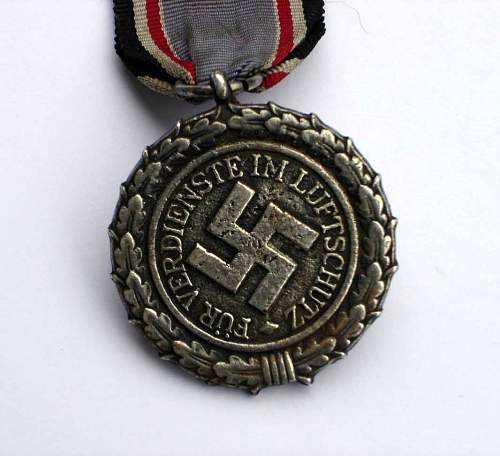 Luftschutz Medal - Opinions Please