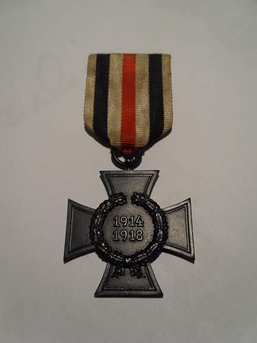 Ehrenkreuz für Hinterbliebene 1914-1918 - Share