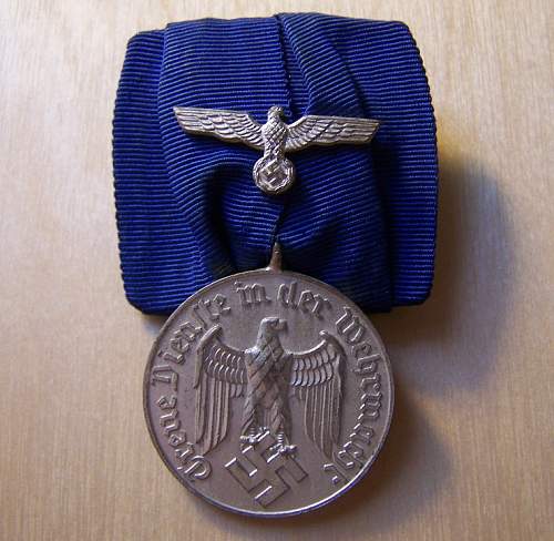 4 year service medal
