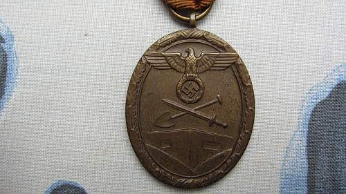 Westwall medal (Deutsche schutzwall ehrenzeichen)