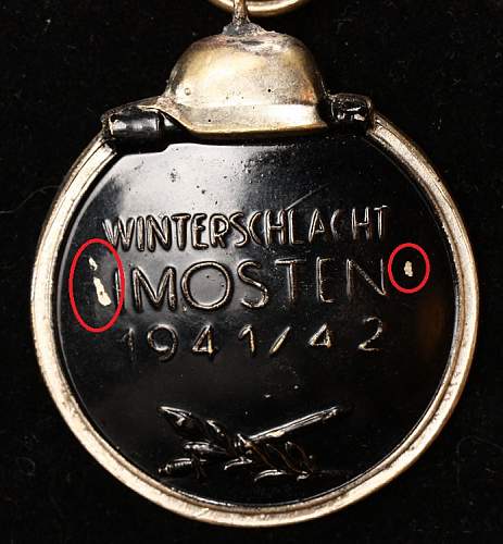 Medaille &quot;Winterschlacht im Osten 1941/42&quot; - Spanish made variant