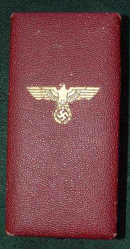 Cased Sudetenland Annexation Medal