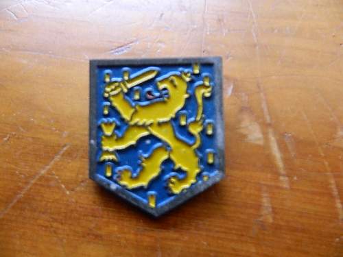 Unknown German Pin Possibly for 14th Waffen SS Division