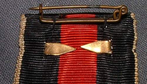 Medaille zur Erinnerung an den 1. Oktober 1938 mit Spange.
