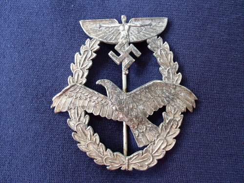 NSFK Powered Aircraft Badge 3rd Model