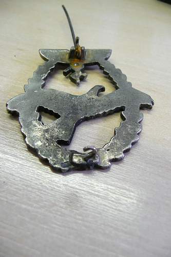 NSFK Powered Aircraft Badge 3rd Model