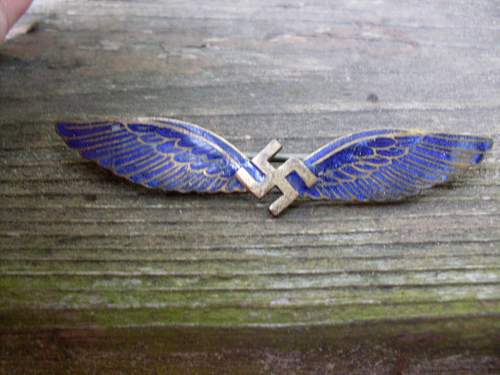 NSFK Powered Aircraft Badge 3rd Model