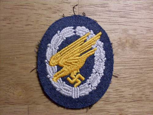 NSFK Powered Aircraft Badge 3rd Model