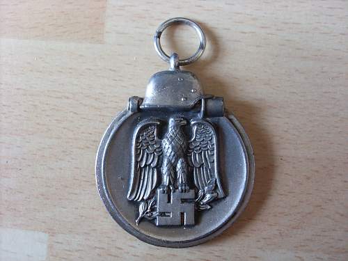 'winterschlacht im osten' medal, genuine or not.