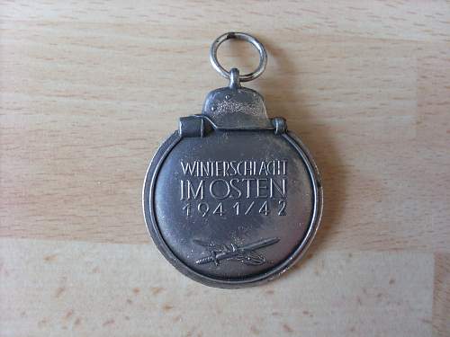 'winterschlacht im osten' medal, genuine or not.