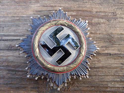 Deutsches Kreuz in Gold by Deschler?