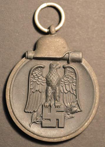 Medaille &quot;Winterschlacht im Osten 1941/42&quot; - &quot;L/58&quot; Rudolf Souval