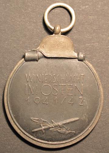 Medaille &quot;Winterschlacht im Osten 1941/42&quot; - &quot;L/58&quot; Rudolf Souval