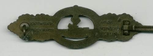 U-boot Frontspange