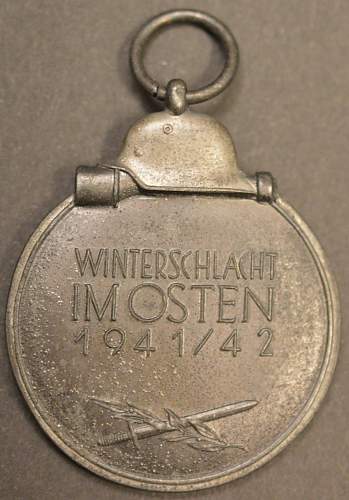 Medaille &quot;Winterschlacht im Osten 1941/42&quot; (Ostmedaille) - Hans Dieren