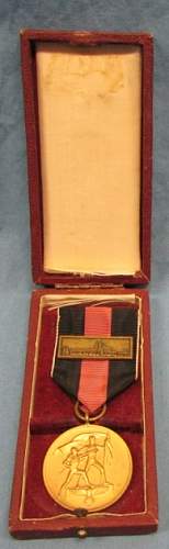 Spange zur Medaille zur Erinnerung an den 1. Oktober 1938