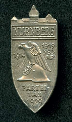 Is this an original Nuremberg Badge?