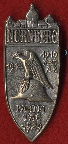 Is this an original Nuremberg Badge?