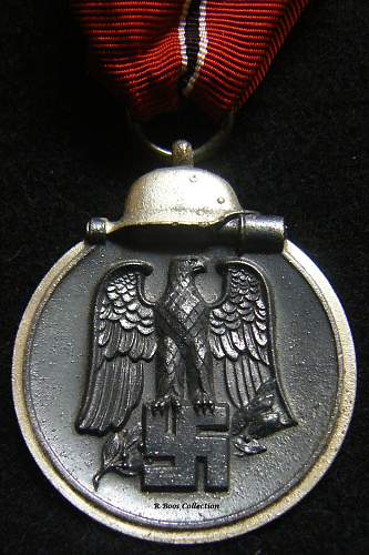 Medaille &quot;Winterschlacht im Osten 1941/42&quot; (Ostmedaille) - &quot;L/12&quot; Juncker