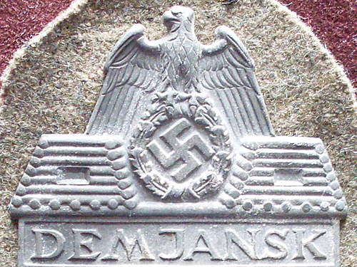 DEMJANSK  shield